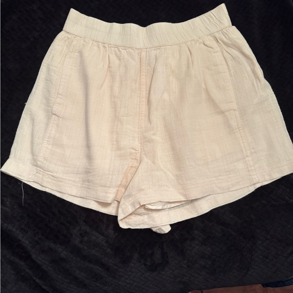 American Eagle Outfitters High Waist Tan Shorts